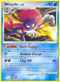 Pokémon-Karte Weavile 040/132