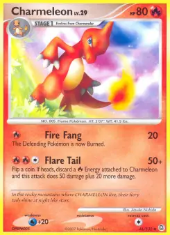 Pokémon-Karte Charmeleon 046/132