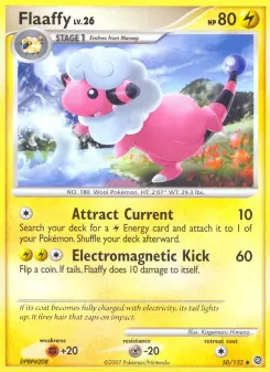 Pokémon-Karte Flaaffy 050/132