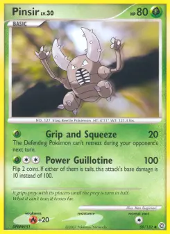 Pokémon-Karte Pinsir 059/132