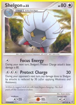 Pokémon-Karte Shelgon 064/132