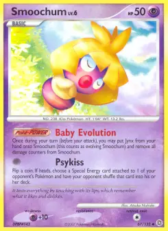 Pokémon-Karte Smoochum 067/132