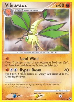 Pokémon-Karte Vibrava 074/132