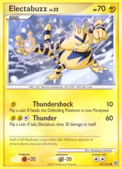 Pokémon-Karte Electabuzz 087/132