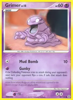Pokémon-Karte Grimer 088/132