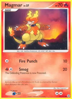 Pokémon-Karte Magmar 093/132