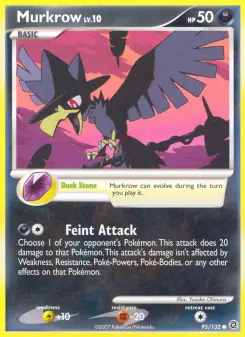 Pokémon-Karte Murkrow 095/132