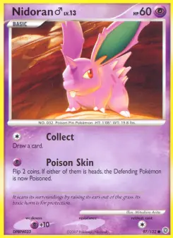 Pokémon-Karte Nidoran♂ 097/132