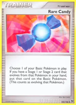 Pokémon-Karte Rare Candy 102/106