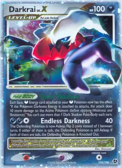 Pokémon-Karte Darkrai 104/106