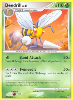 Pokémon-Karte Beedrill 013/106