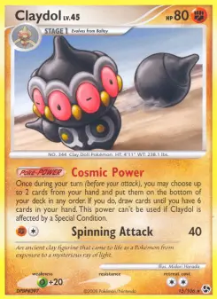 Pokémon-Karte Claydol 015/106