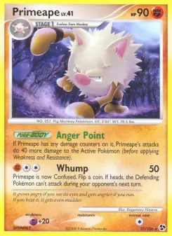 Pokémon-Karte Primeape 027/106