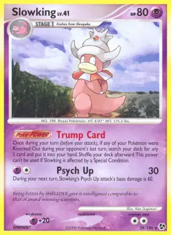 Pokémon-Karte Slowking 028/106
