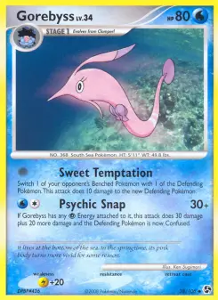 Pokémon-Karte Gorebyss 038/106