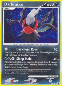 Pokémon-Karte Darkrai 004/106