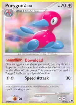 Pokémon-Karte Porygon2 049/106