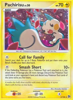 Pokémon-Karte Pachirisu 005/106