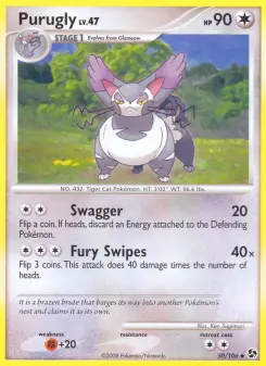 Pokémon-Karte Purugly 050/106