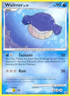 Pokémon-Karte Wailmer 058/106