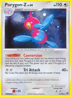 Pokémon-Karte Porygon-Z 006/106