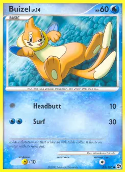 Pokémon-Karte Buizel 061/106