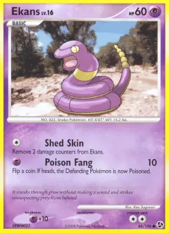Pokémon-Karte Ekans 066/106