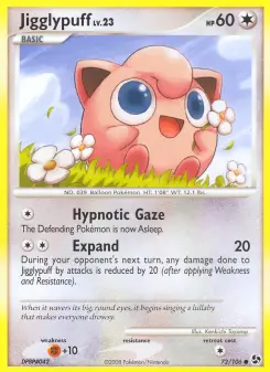 Pokémon-Karte Jigglypuff 072/106