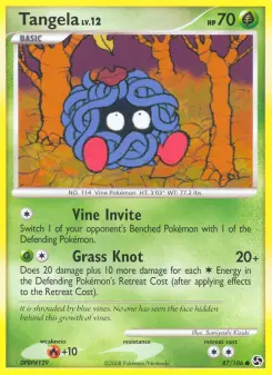 Pokémon-Karte Tangela 087/106