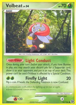 Pokémon-Karte Volbeat 092/106