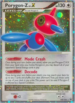 Pokémon-Karte Porygon-Z 100/100
