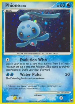 Pokémon-Karte Phione 012/100
