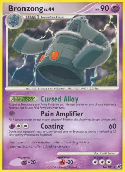 Pokémon-Karte Bronzong 016/100