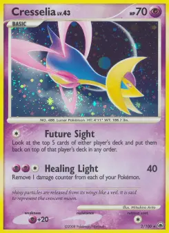 Pokémon-Karte Cresselia 002/100