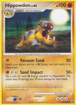 Pokémon-Karte Hippowdon 021/100