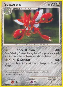 Pokémon-Karte Scizor 029/100