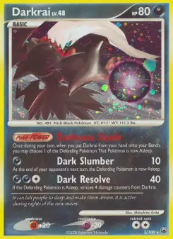 Pokémon-Karte Darkrai 003/100