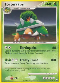 Pokémon-Karte Torterra 030/100