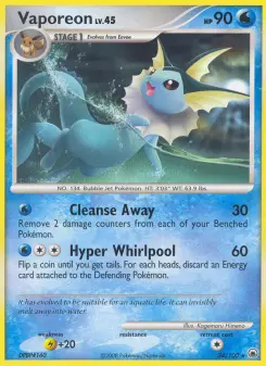 Pokémon-Karte Vaporeon 034/100