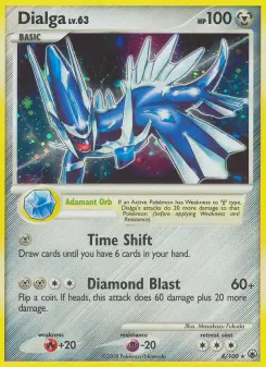 Pokémon-Karte Dialga 004/100