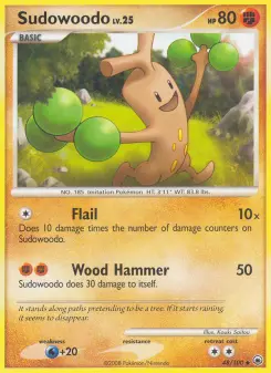 Pokémon-Karte Sudowoodo 048/100