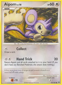 Pokémon-Karte Aipom 050/100