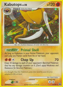 Pokémon-Karte Kabutops 006/100
