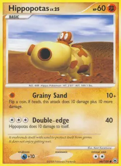 Pokémon-Karte Hippopotas 066/100
