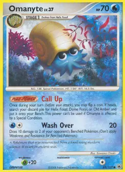 Pokémon-Karte Omanyte 069/100