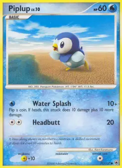 Pokémon-Karte Piplup 071/100