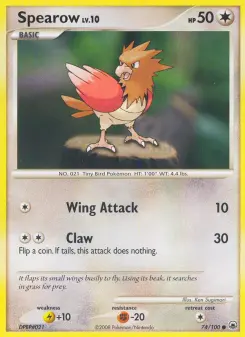 Pokémon-Karte Spearow 074/100