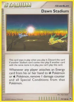 Pokémon-Karte Dawn Stadium 079/100