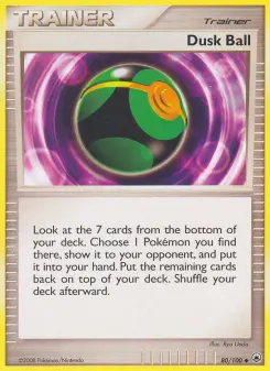 Pokémon-Karte Dusk Ball 080/100