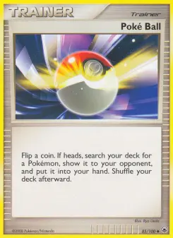 Pokémon-Karte Poké Ball 085/100